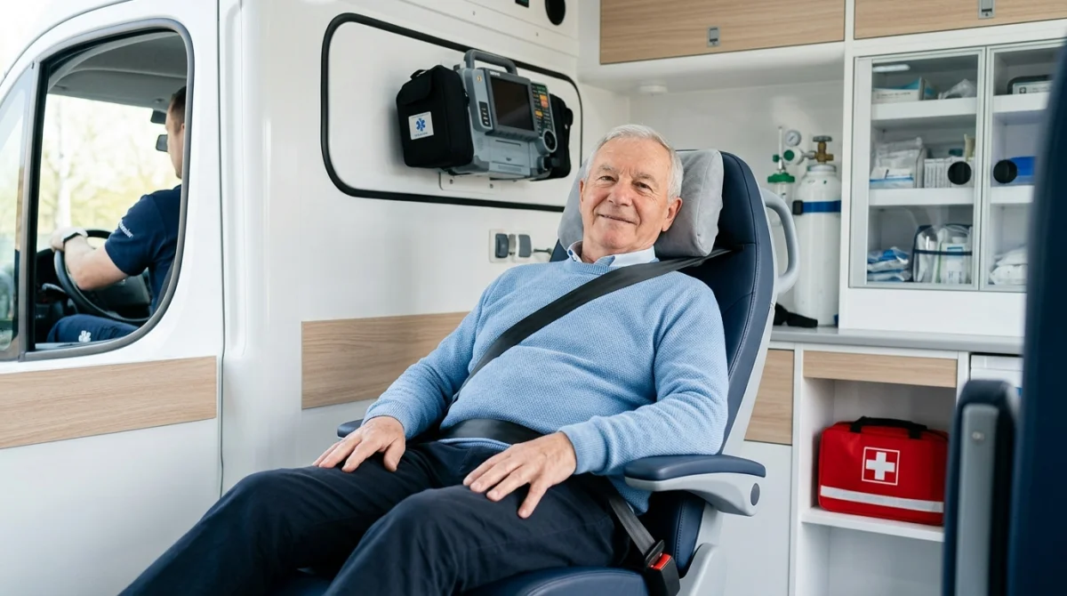 Transport sanitaire en VSL ou ambulance quand choisir